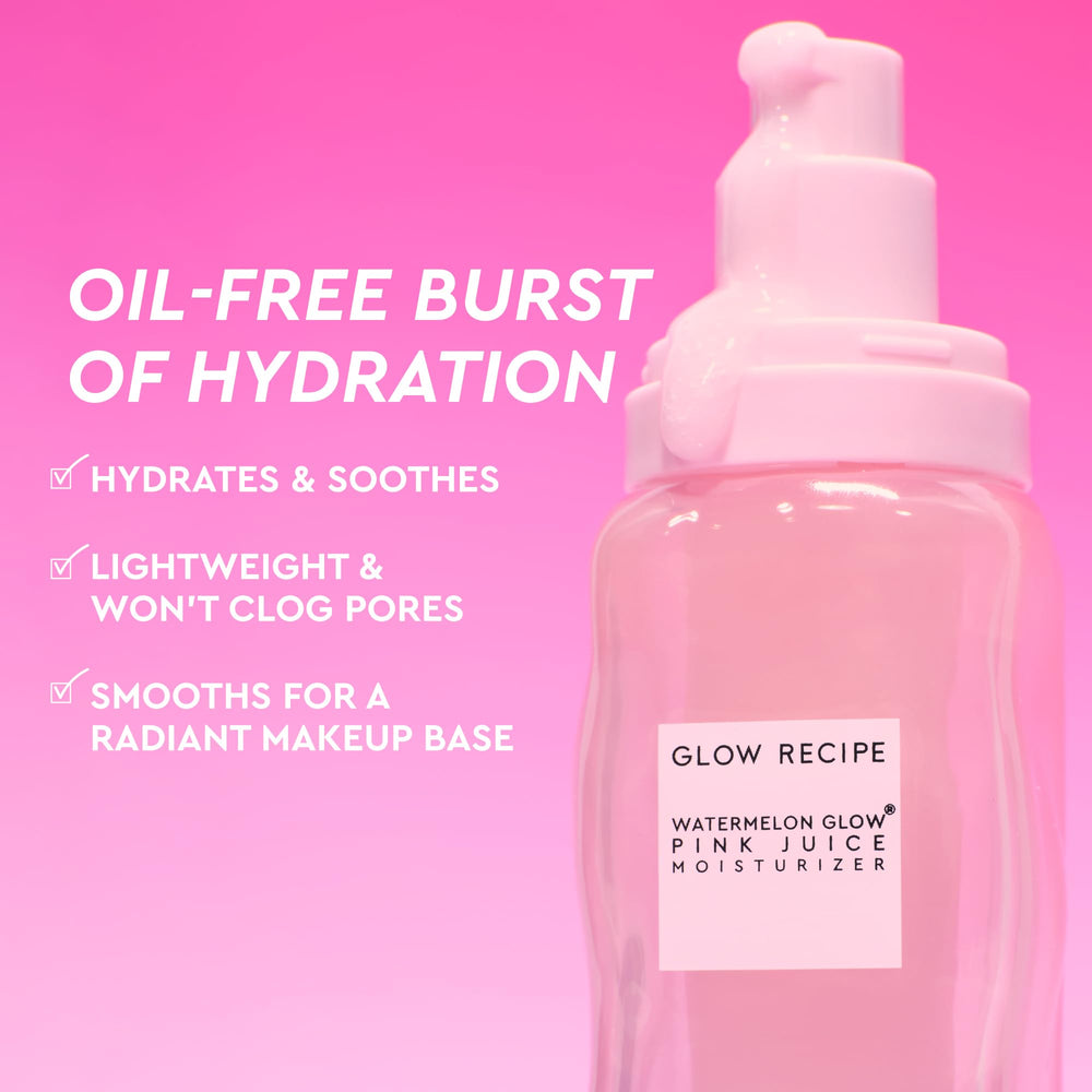 Glow Recipe Pink Juice – texture-gel, absorption rapide sans fini gras.