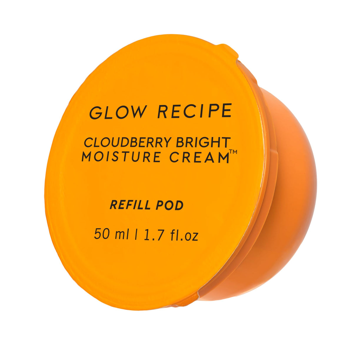 Glow Recipe Cloudberry Bright Cream recharge montrant le soin hydratant pratique.