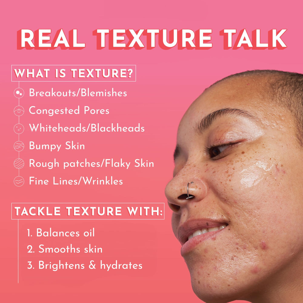 Texture gel-eau du sérum fraise Glow Recipe pour peau rafraîchie et lisse.