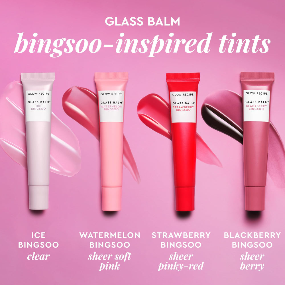 Teinte claire Glass Balm sublime le naturel des lèvres.