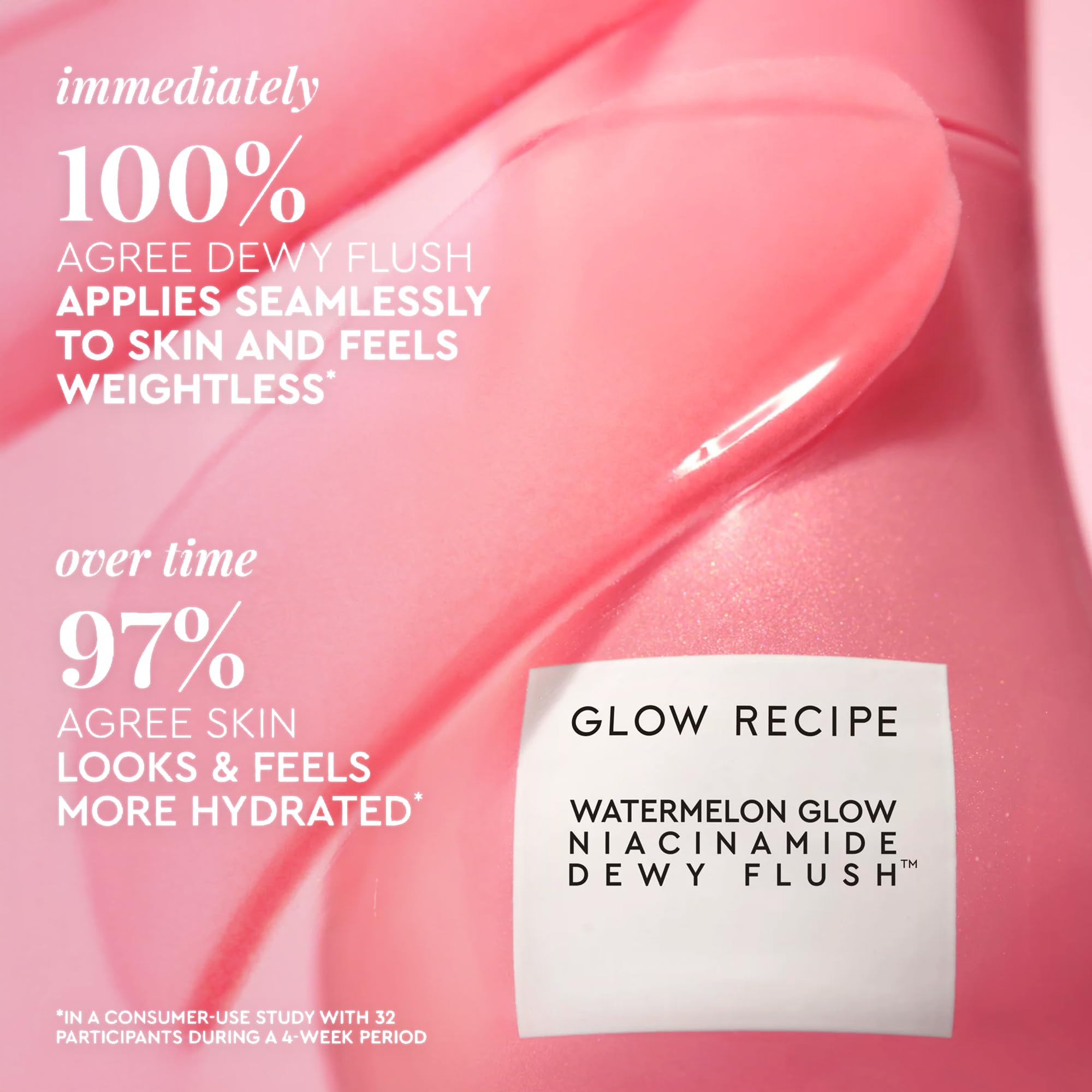 Glow Recipe Niacinamide Dewy Flush, usage sur lèvres pour un flush coordonné.