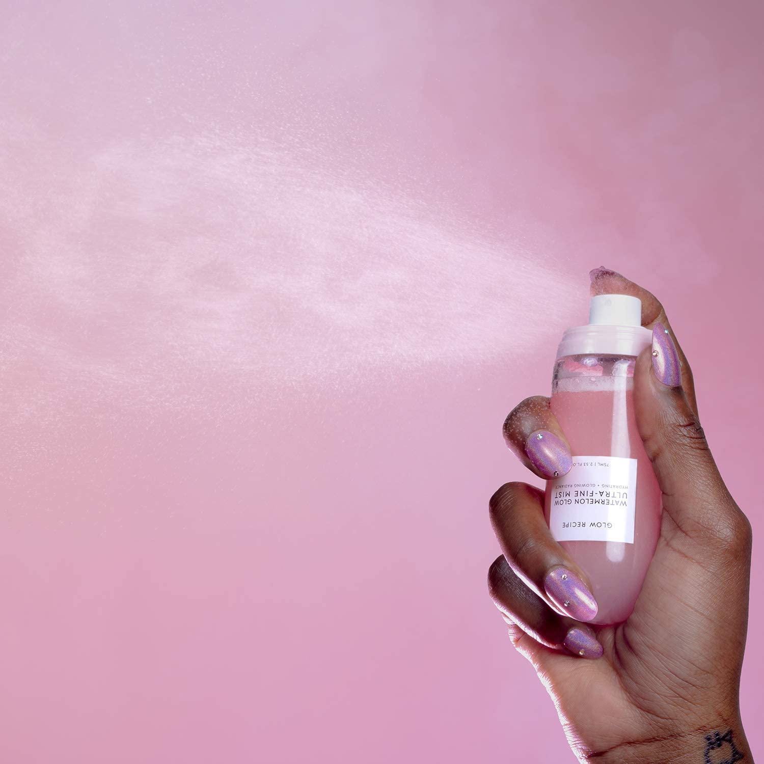 Glow Recipe Watermelon Glow Spray hyaluronique, hydratation durable pour la peau.