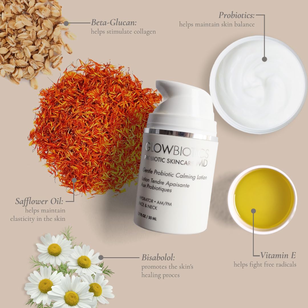 Hydratation hyaluronique et karité Glowbiotics, hydratation durable sans lourdeur.