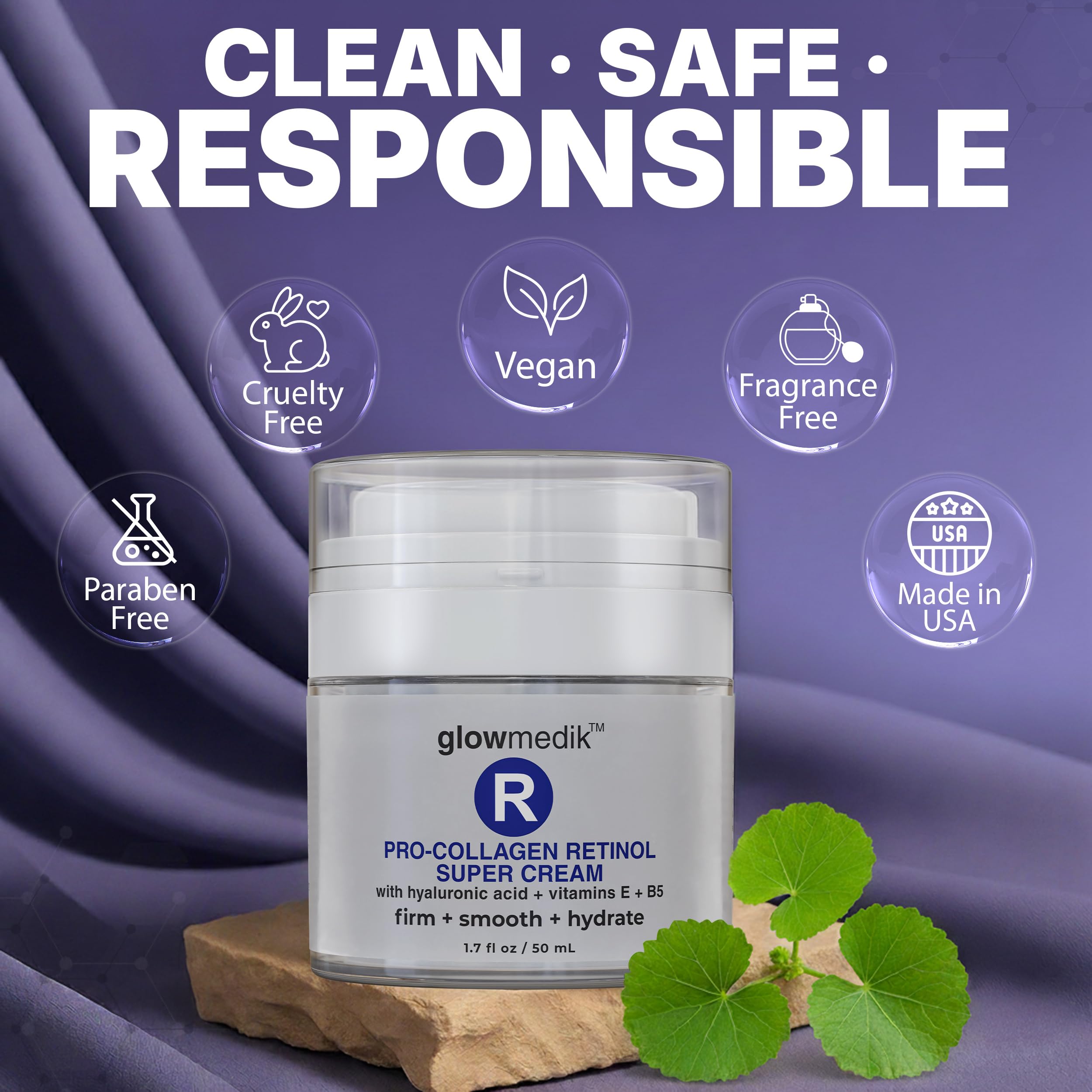 Glowmedik Crème visage élasticité et ton lumineux