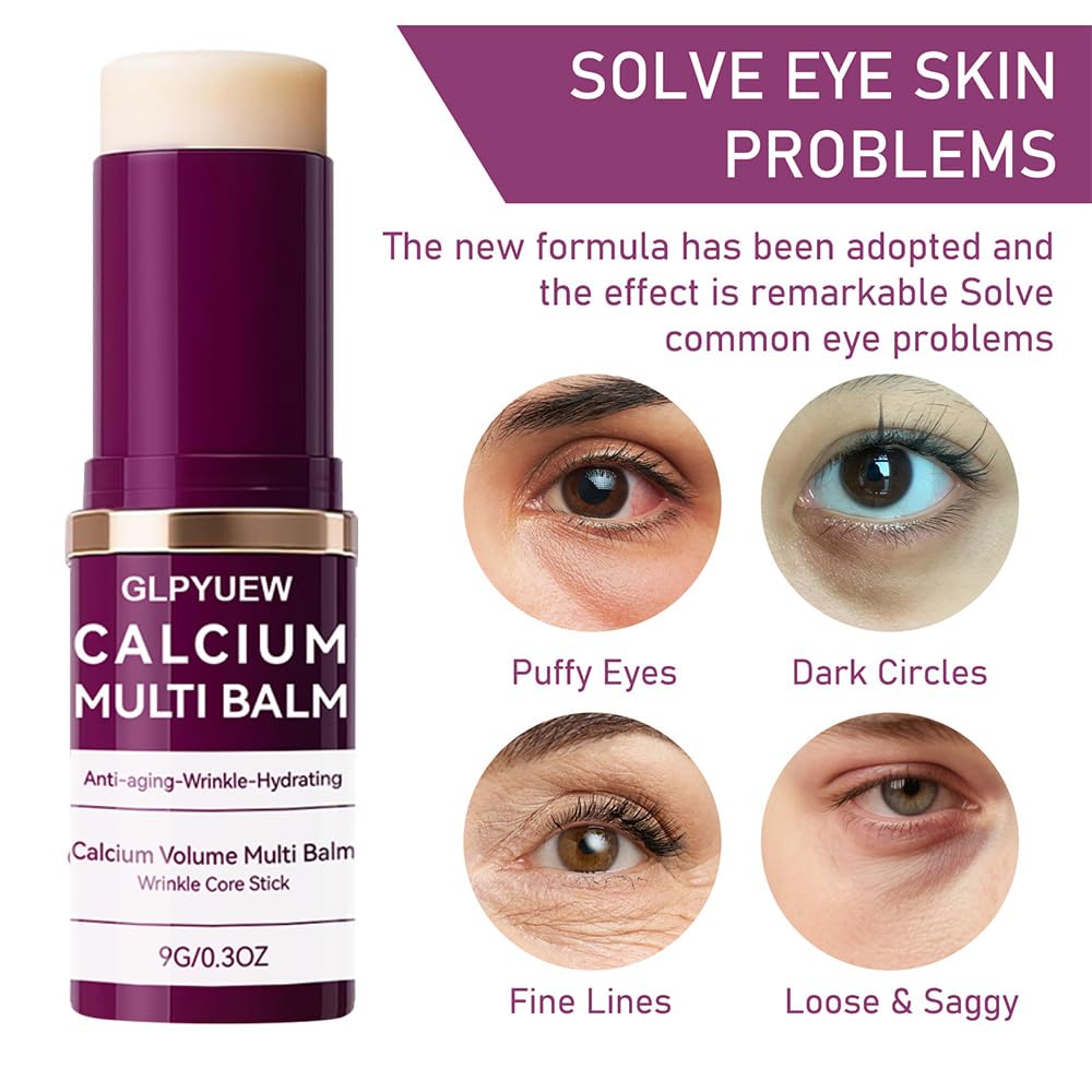GLPYUEW balm-stick application shows smooth glide and quick absorption