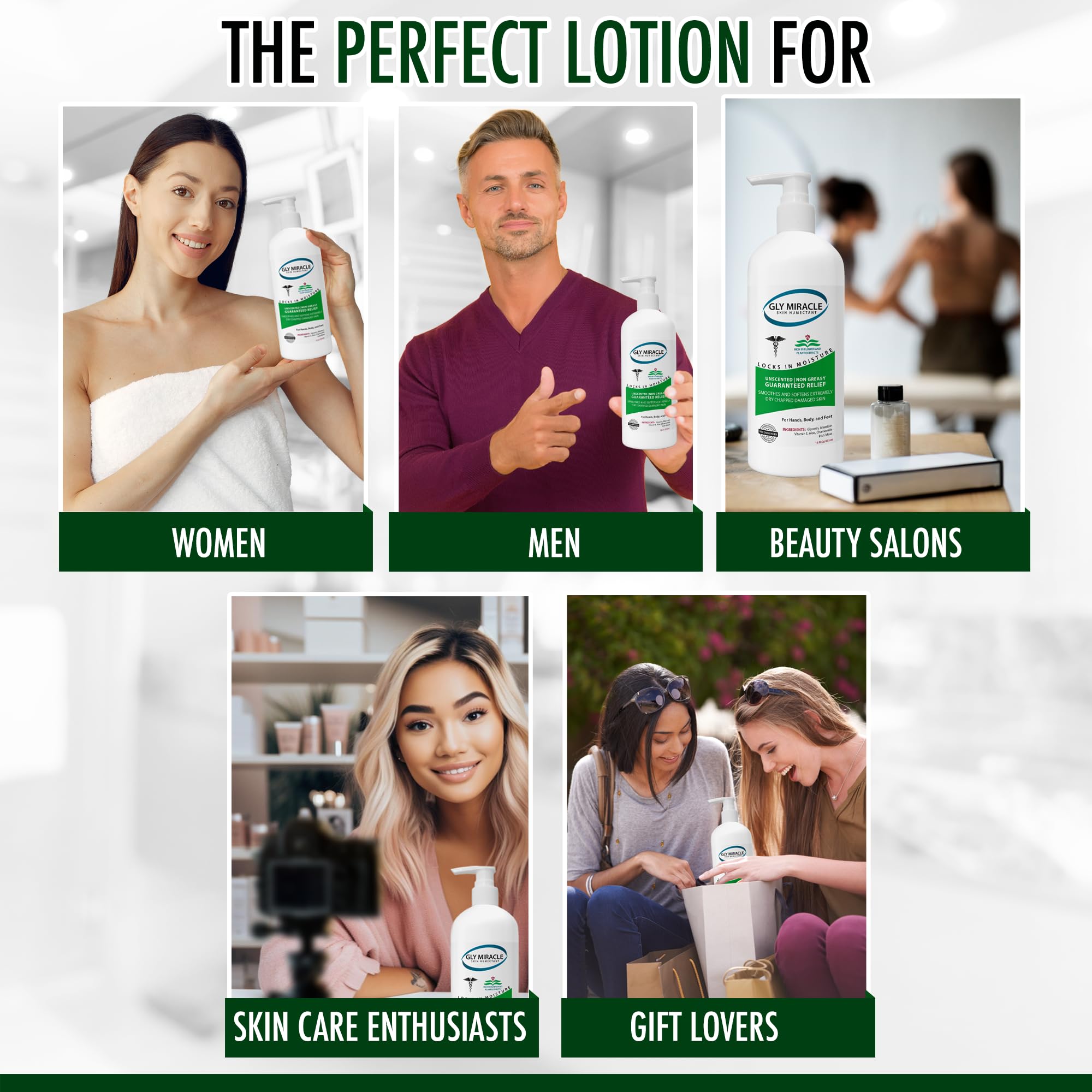 GLY MIRACLE peau hydratée et plus souple après utilisation