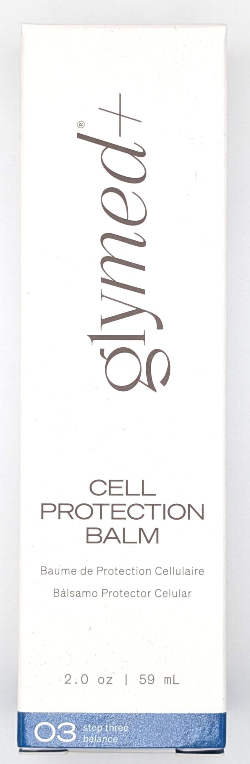 GlyMed Plus Cell Science Protection Balm emballage élégant – Hydratation protectrice.