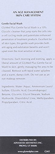 GlyMed Plus lavage visage, peau prête à recevoir les soins suivants grâce à l’hydratation.