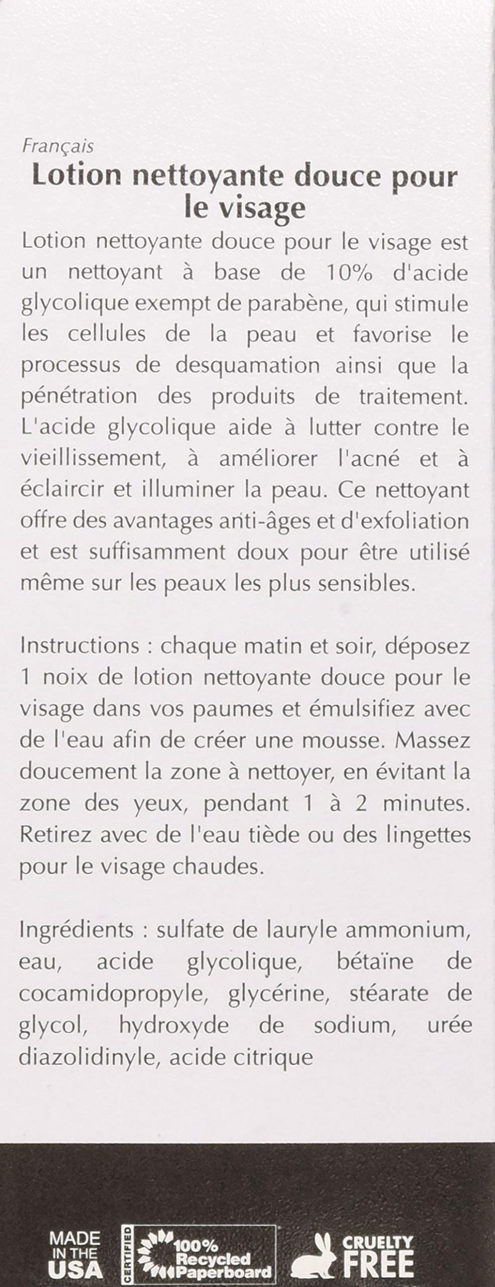 GlyMed Plus – nettoyage visage, base de routine anti‑âge potentielle.