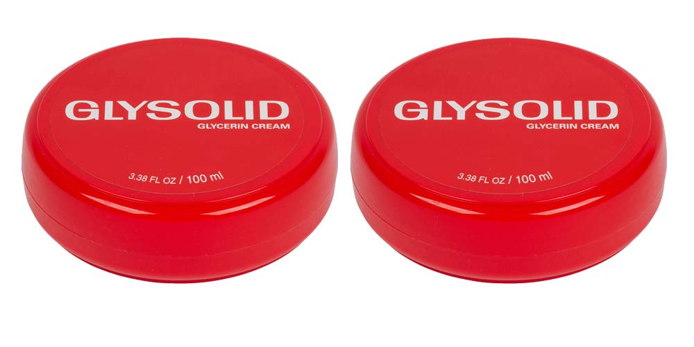 Glysolid glycerin skin cream 100ml jar with thick texture for lasting moisture