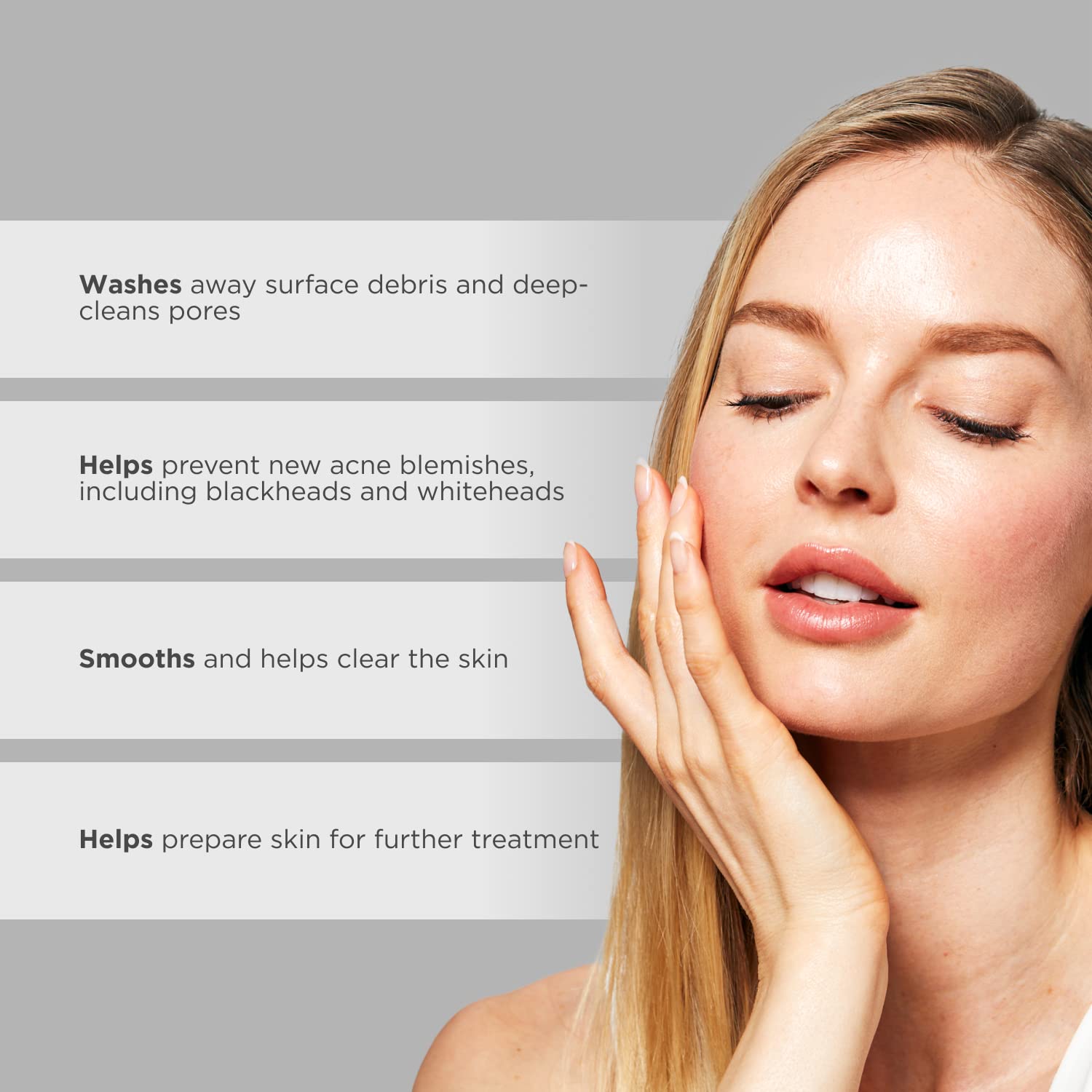 Glytone: 2% d'acide salicylique dans le nettoyant acné clarifiant