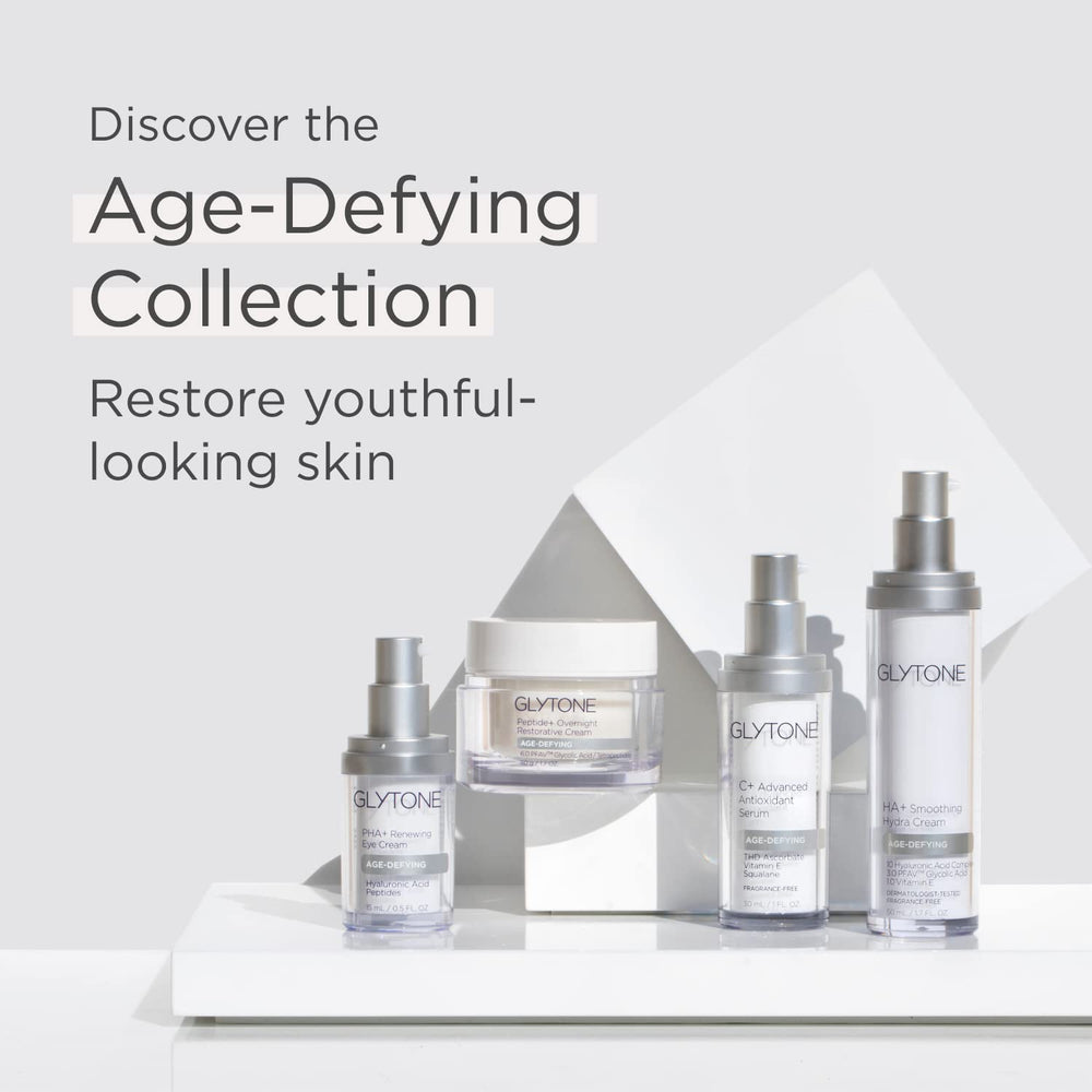 Glytone crème contour des yeux, absorption rapide et confort quotidien.