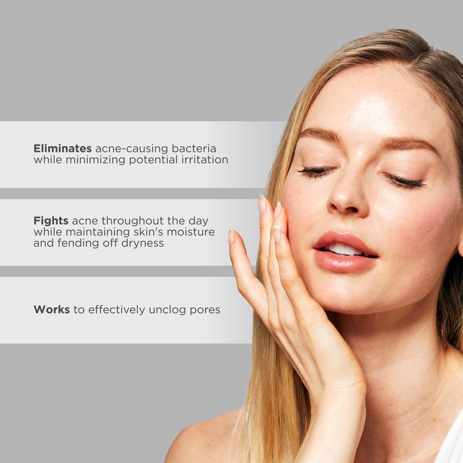 Glytone BPO Gel Acné Application Quotidienne pour routine simple.