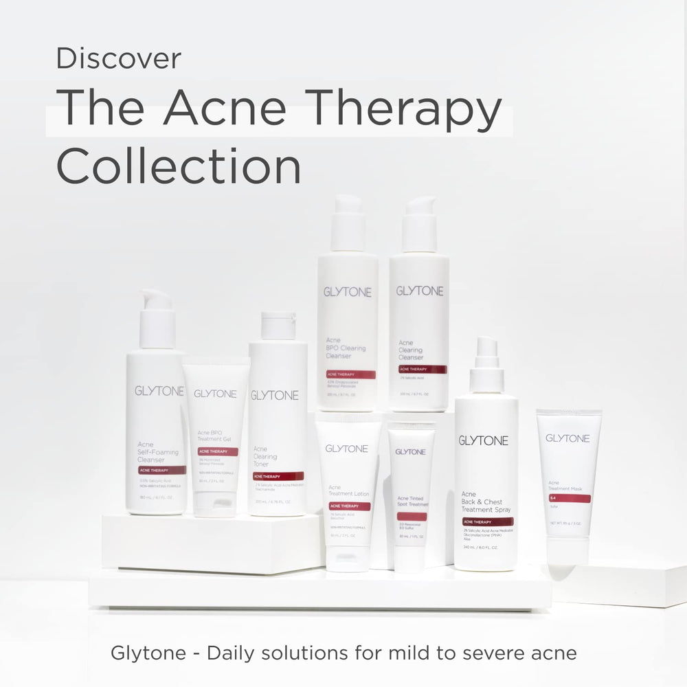 Glytone BPO Gel Acné Contrôle Brillance et pores.