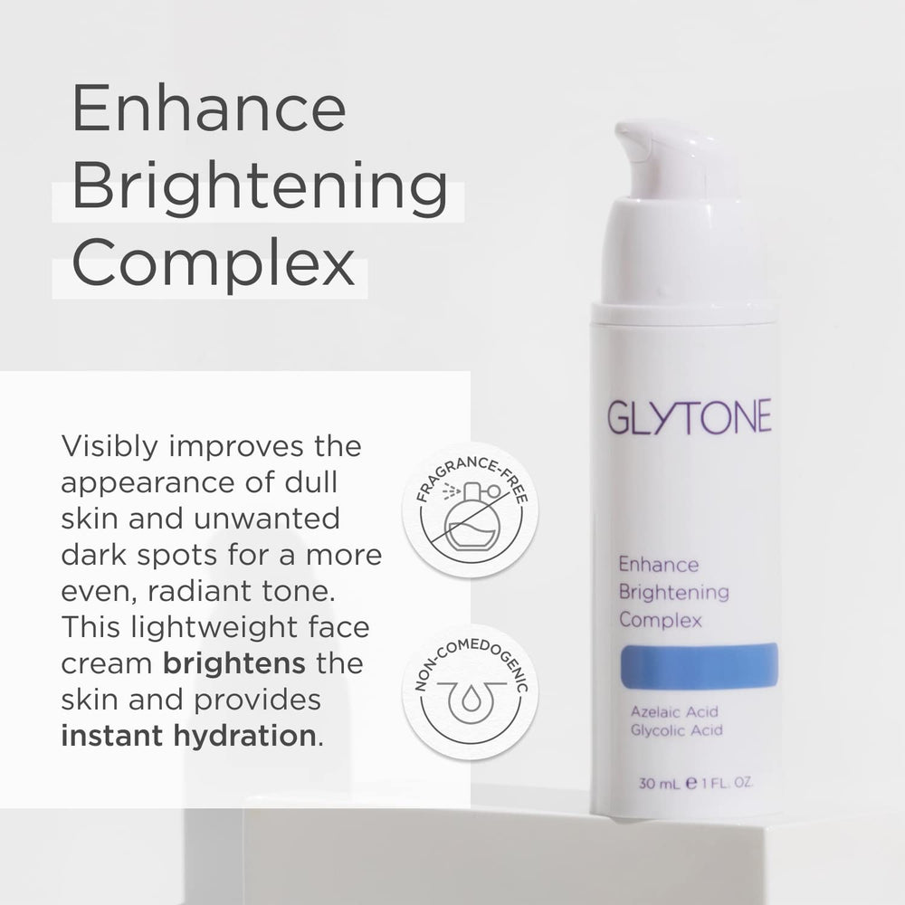 Glytone: crème éclaircissante à texture satinée prête à l'usage quotidien