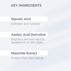 GLYTONE Extrait-malachite-ingredient, flacon et extrait naturel