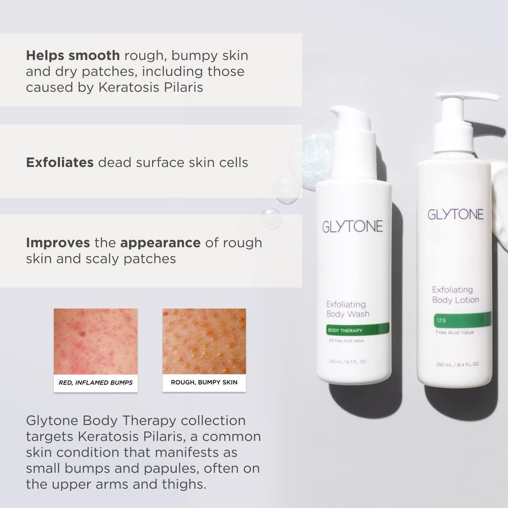  GLYTONE Lotion Corps Hydratation Profonde: réhydrate durablement la peau sèche.