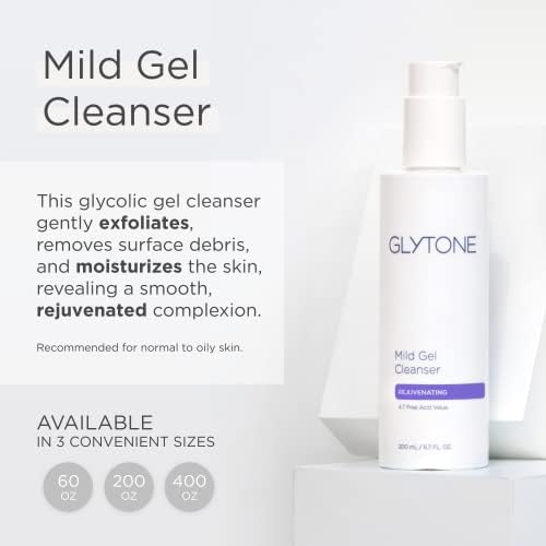Texture gel lisse du Glytone pour une application douce et efficace.