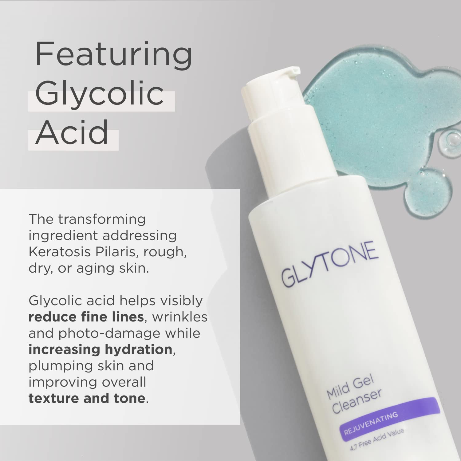 Massage du visage avec le gel exfoliant pour nettoyer et lisser la peau