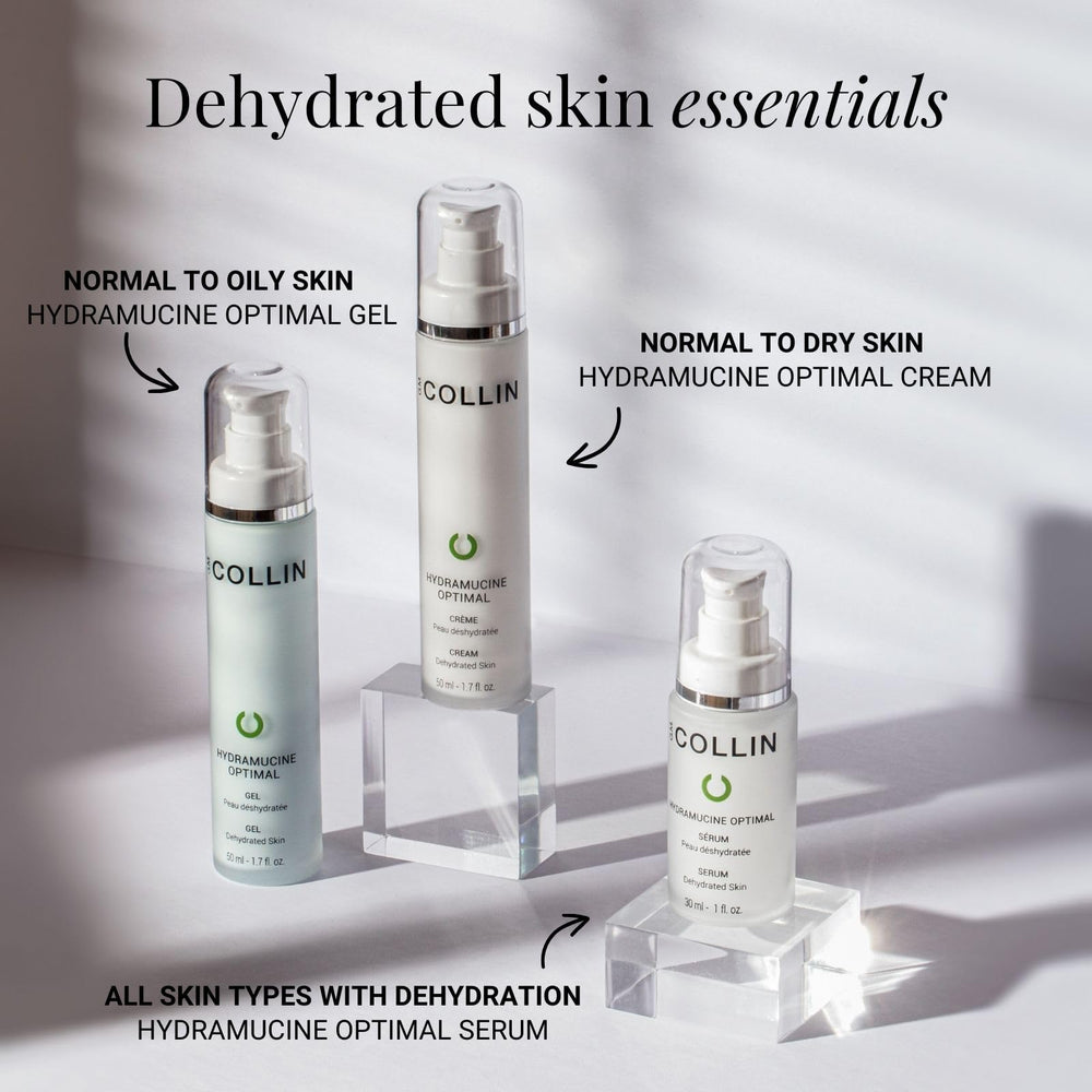 Hydratation sans alcool avec Hydramucine Optimal Gel pour peau fraîche