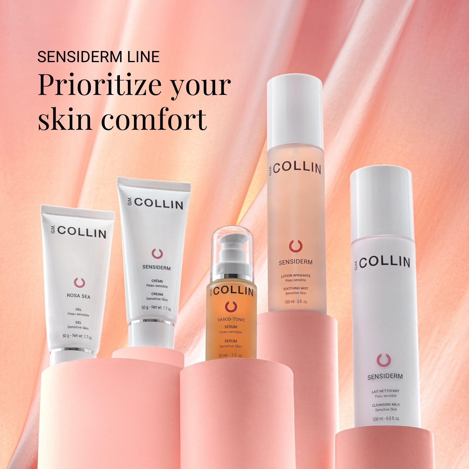La crème Sensiderm comme base makeup adaptée à peau sensible.