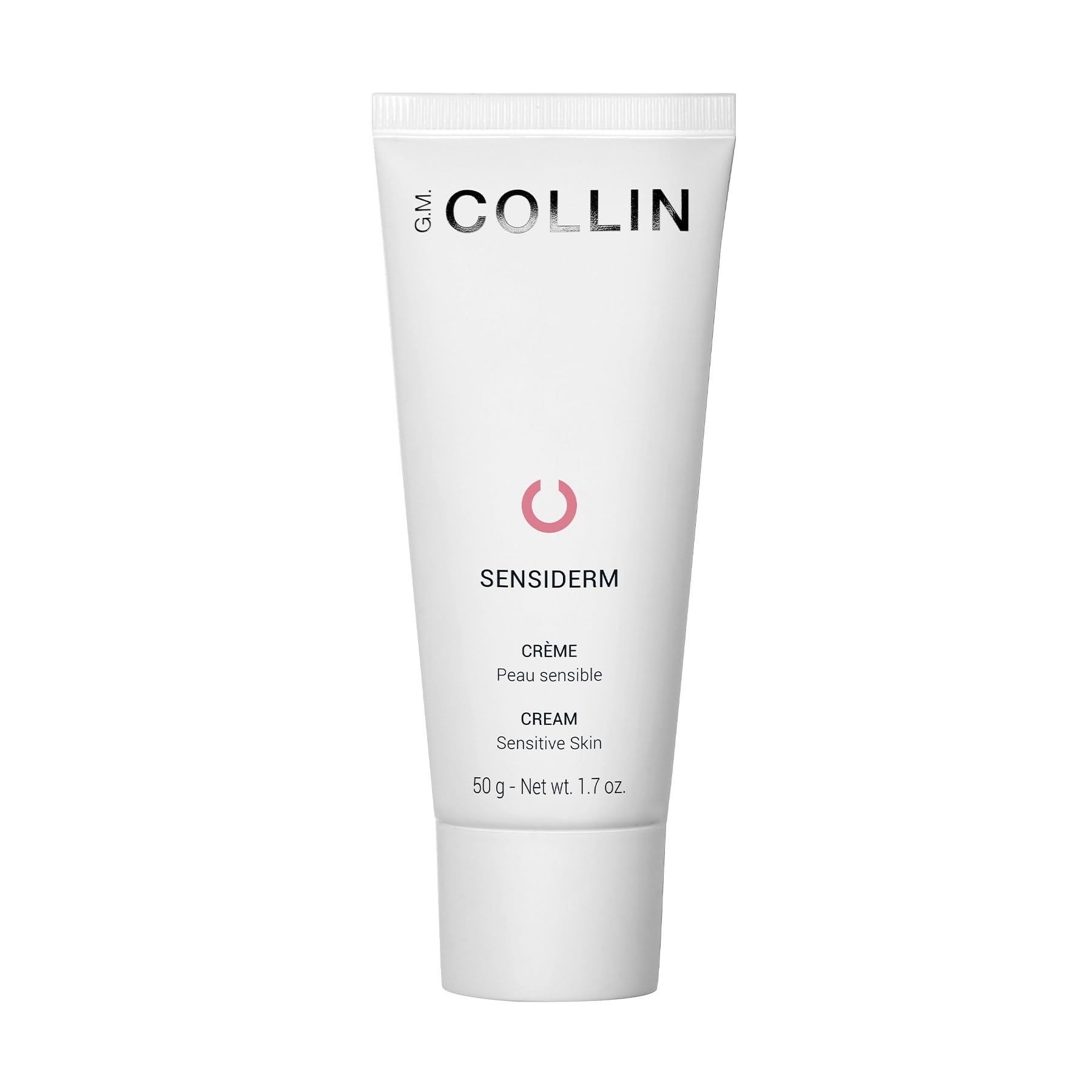 G.M. Collin Sensiderm Crème dans son emballage, soin quotidien doux pour peau sensible.