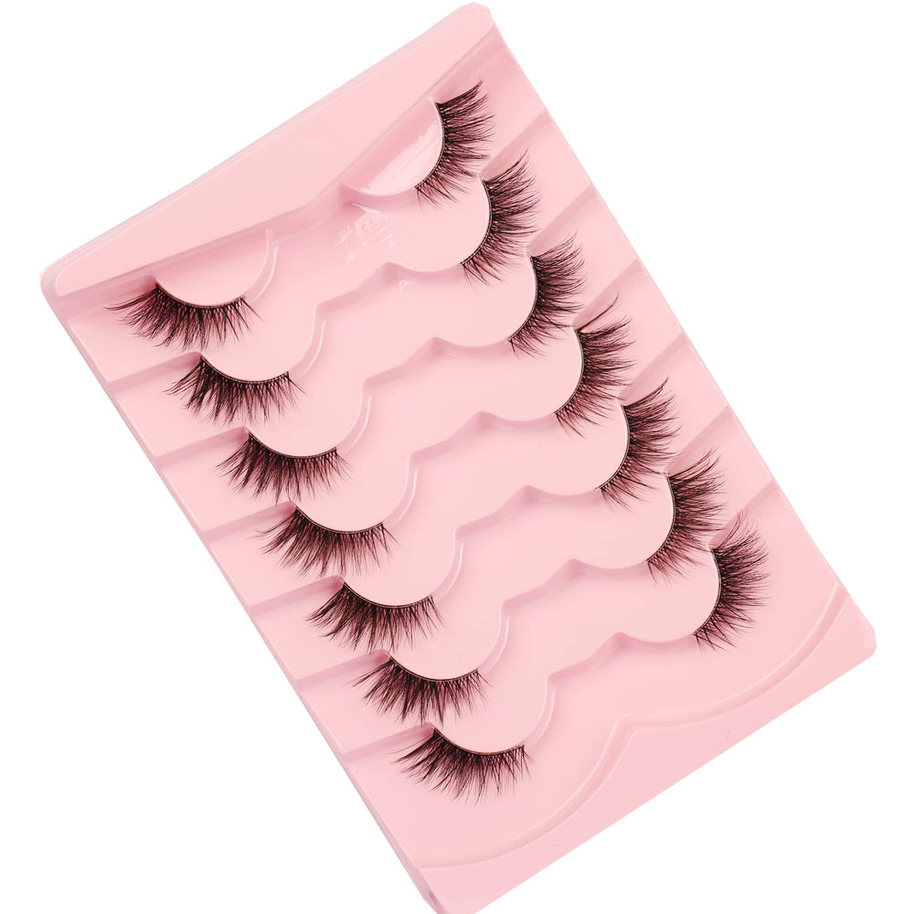 Cils synthétiques premium Gmagictobo faits à la main et sans cruauté.