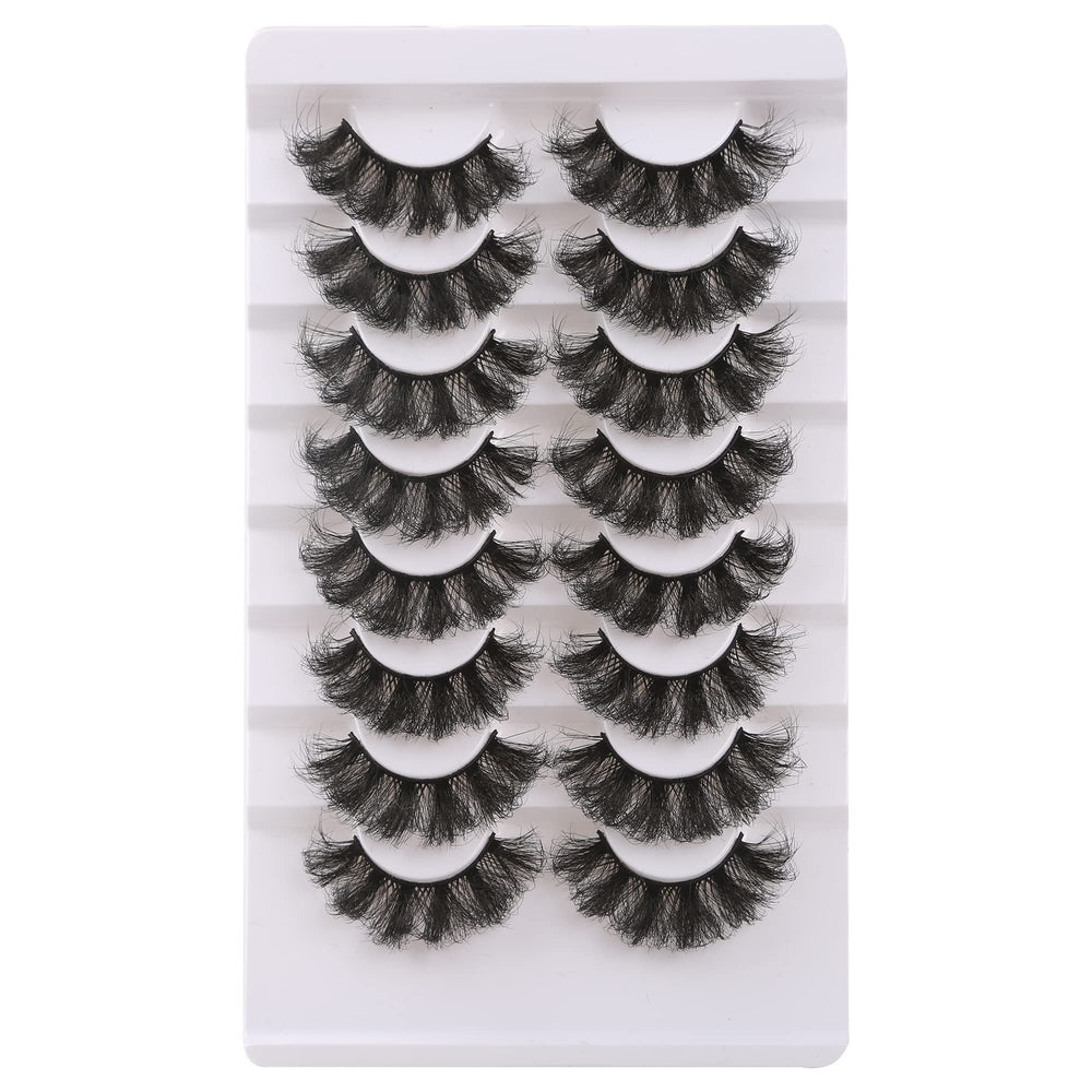Cils vegan 3D Gmagictobo 22 mm sans cruauté, regard intense.