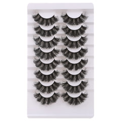 Cils vegan 3D Gmagictobo 22 mm sans cruauté, regard intense.
