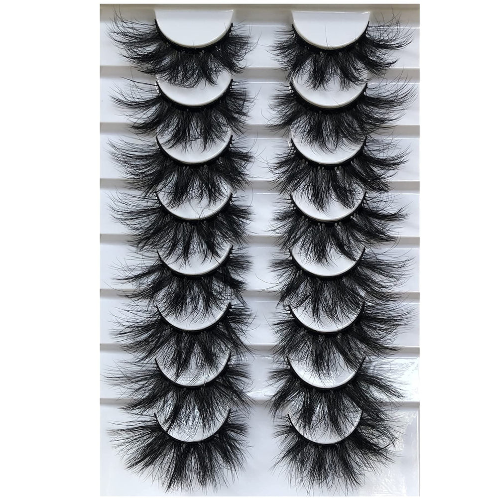 GMAGICTOBO cils 3D à effet plume pour un fini volumineux et naturel.