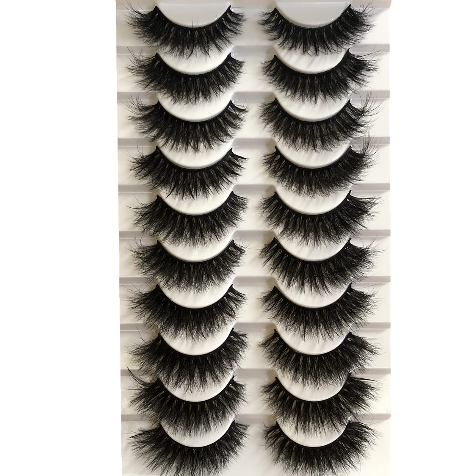 Cils Gmagictobo faux naturels 15mm pour un regard discret et authentique.