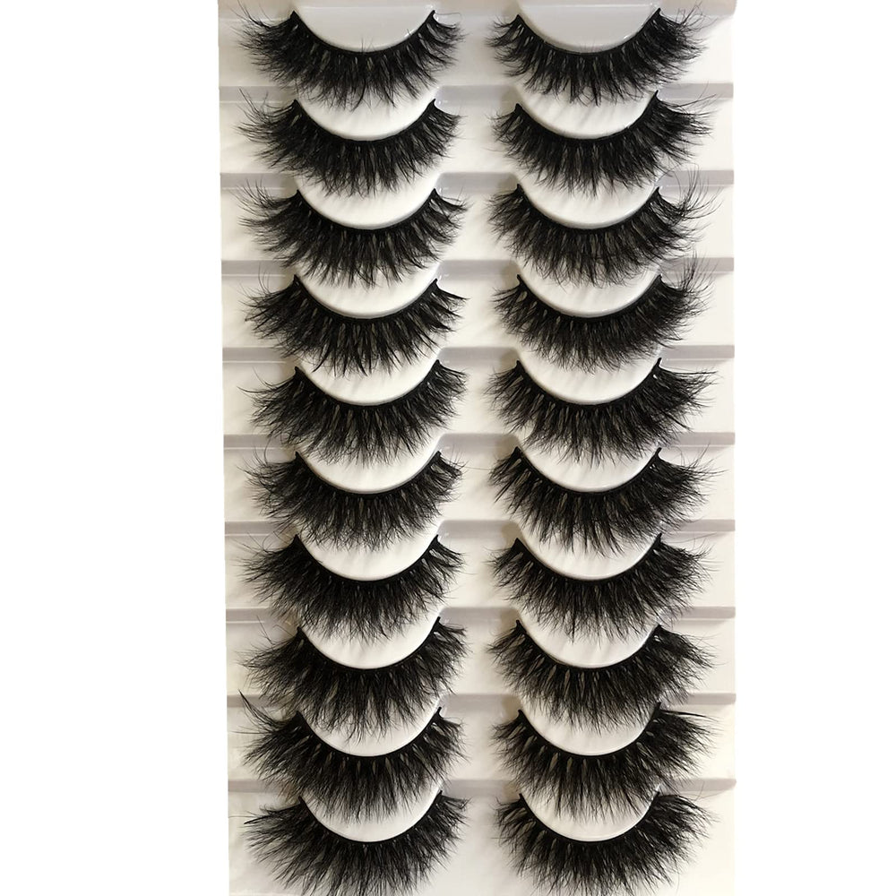 Cils Gmagictobo faux naturels 15mm pour un regard discret et authentique.