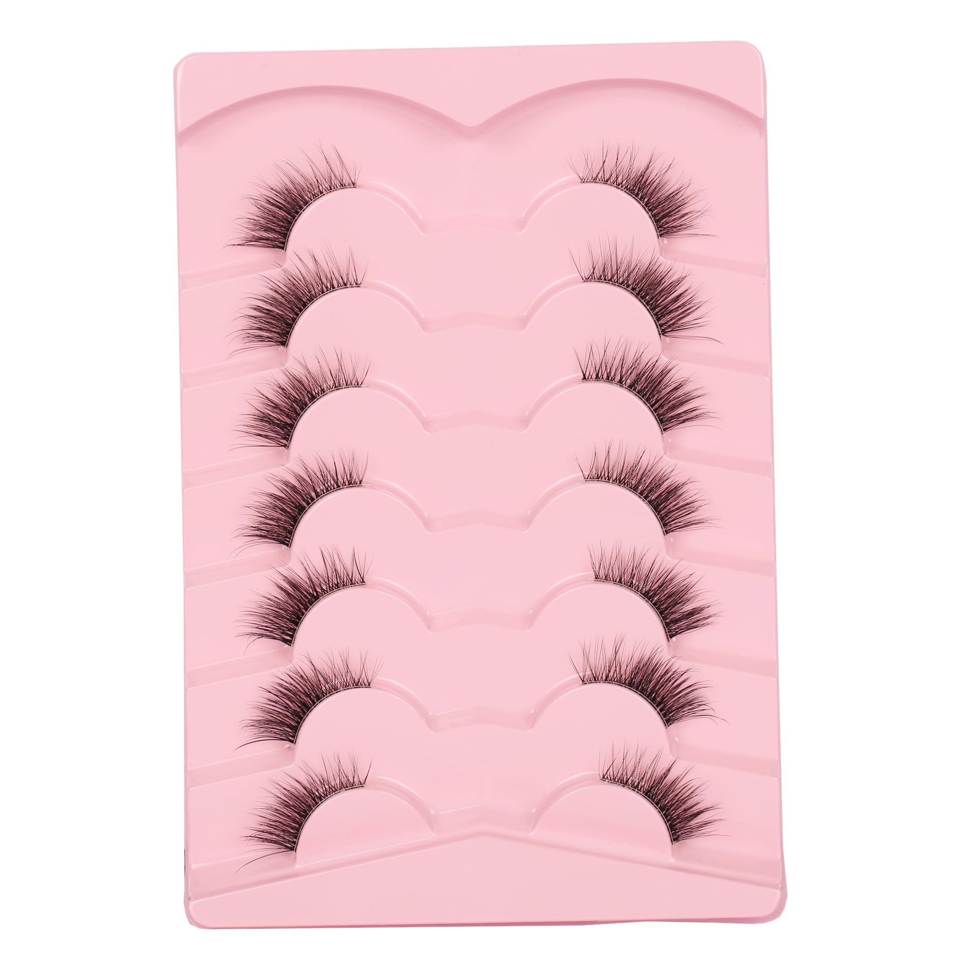 Gmagictobo demi-faux cils: bande coton flexible pour un port confortable.