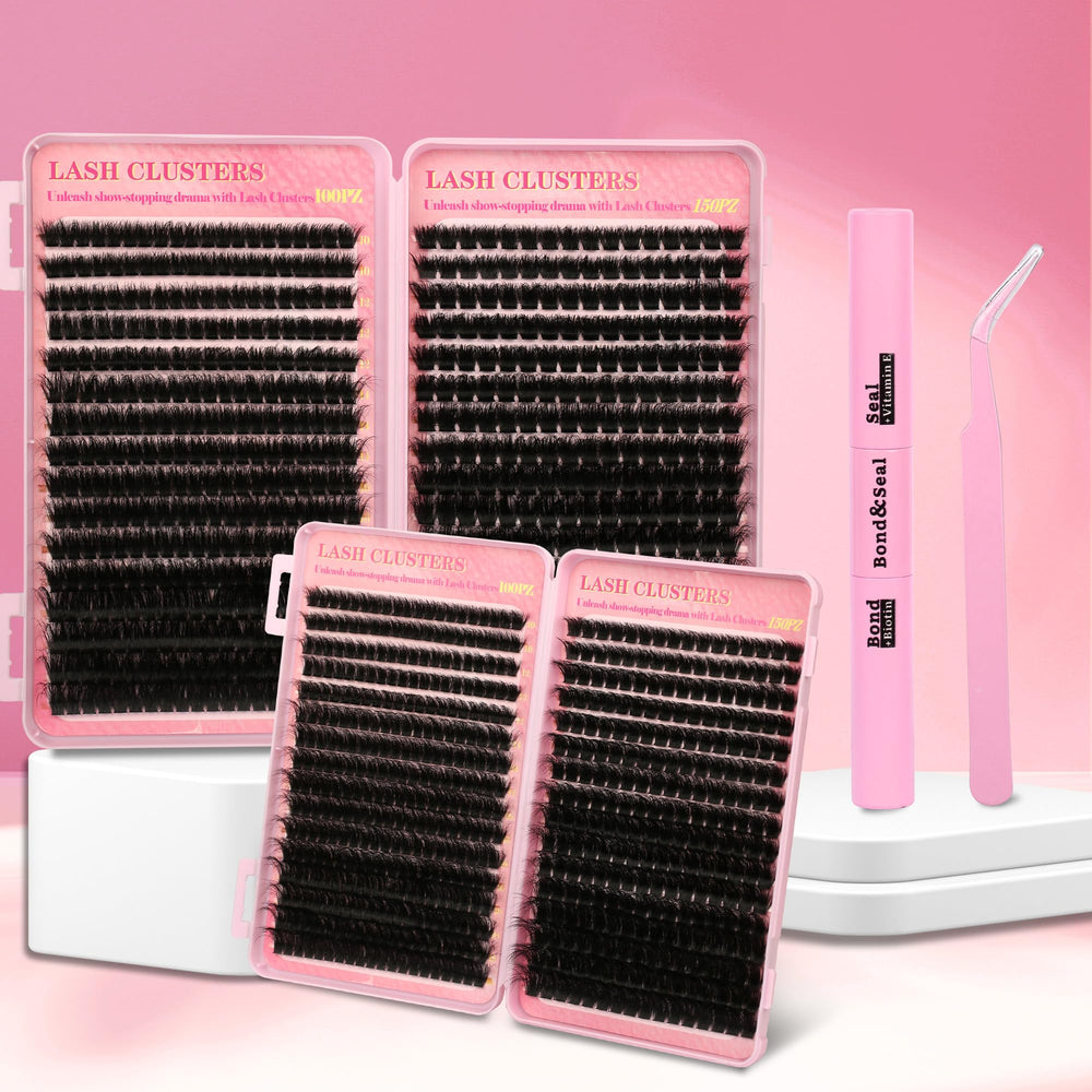 Gmagictobo kit application maison cils, look prêt pour soirée.