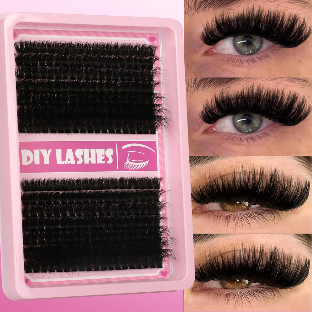 Gmagictobo longueurs 9–18 mm Cils, options variées pour personnaliser votre regard.