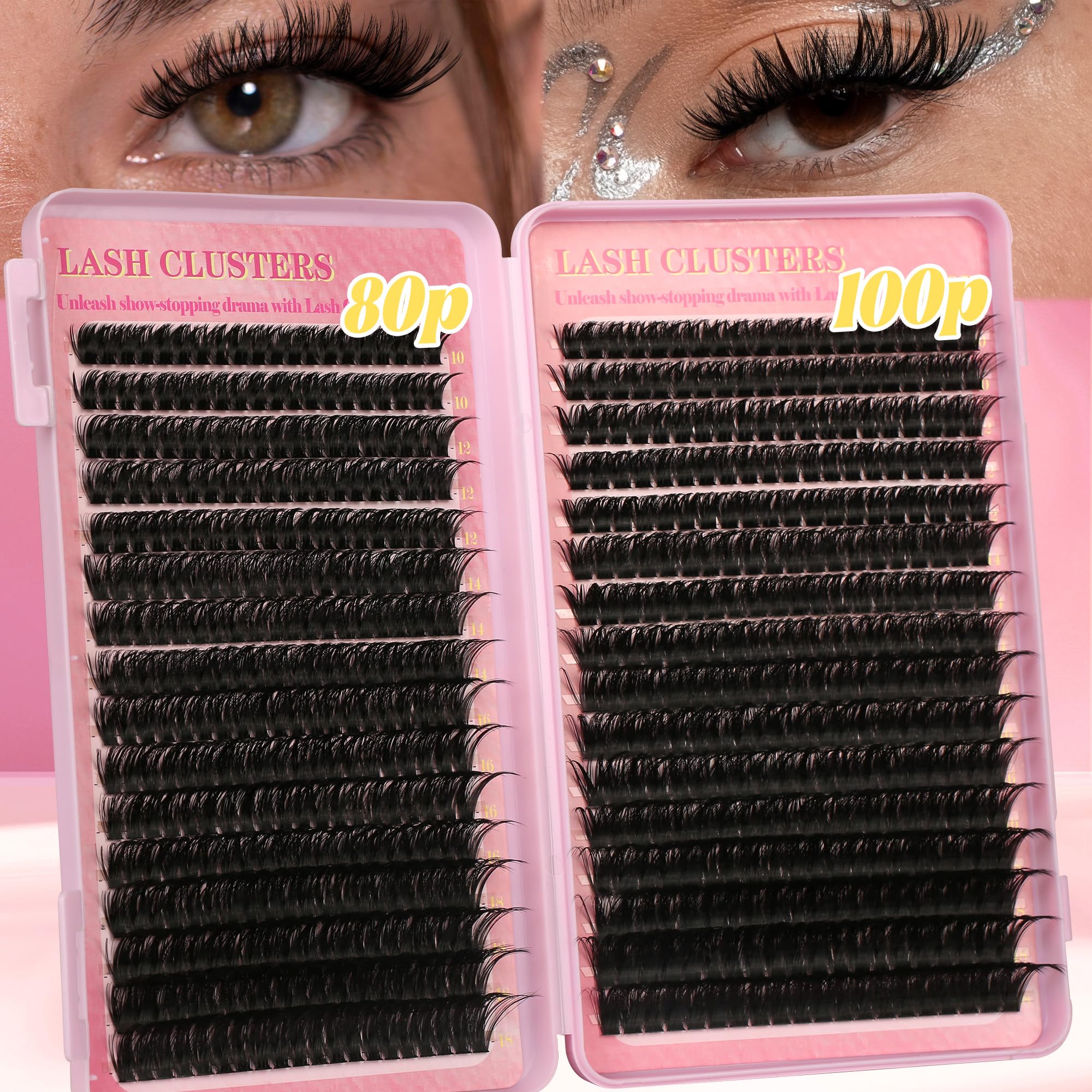 Variantes de longueurs 10-18 mm pour des looks variés avec Gmagictobo.