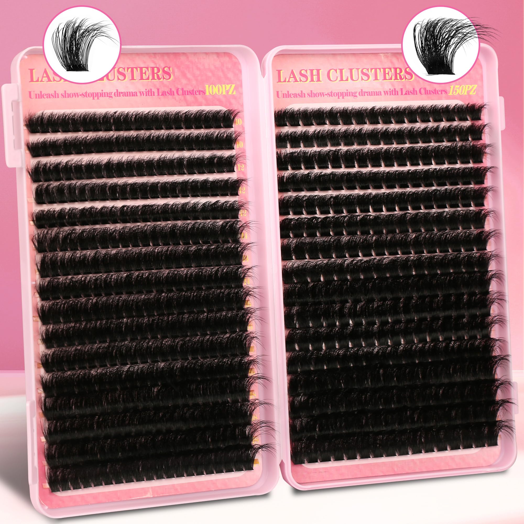 Gmagictobo scellant cils, fini sombre et longue tenue.