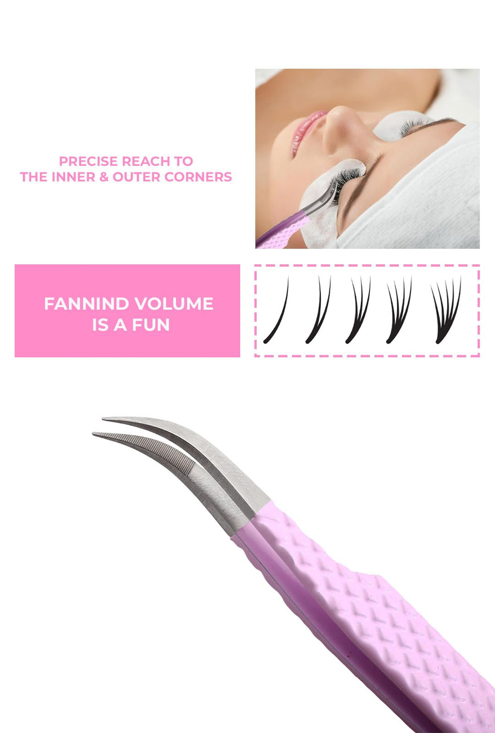GMI Tweezers format compact, facile à emporter dans poche ou sac.