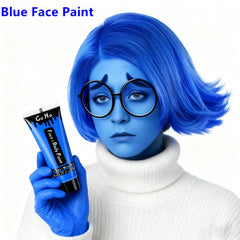 Go Ho crème pigment bleu royal, texture fluide et pigment élevé.