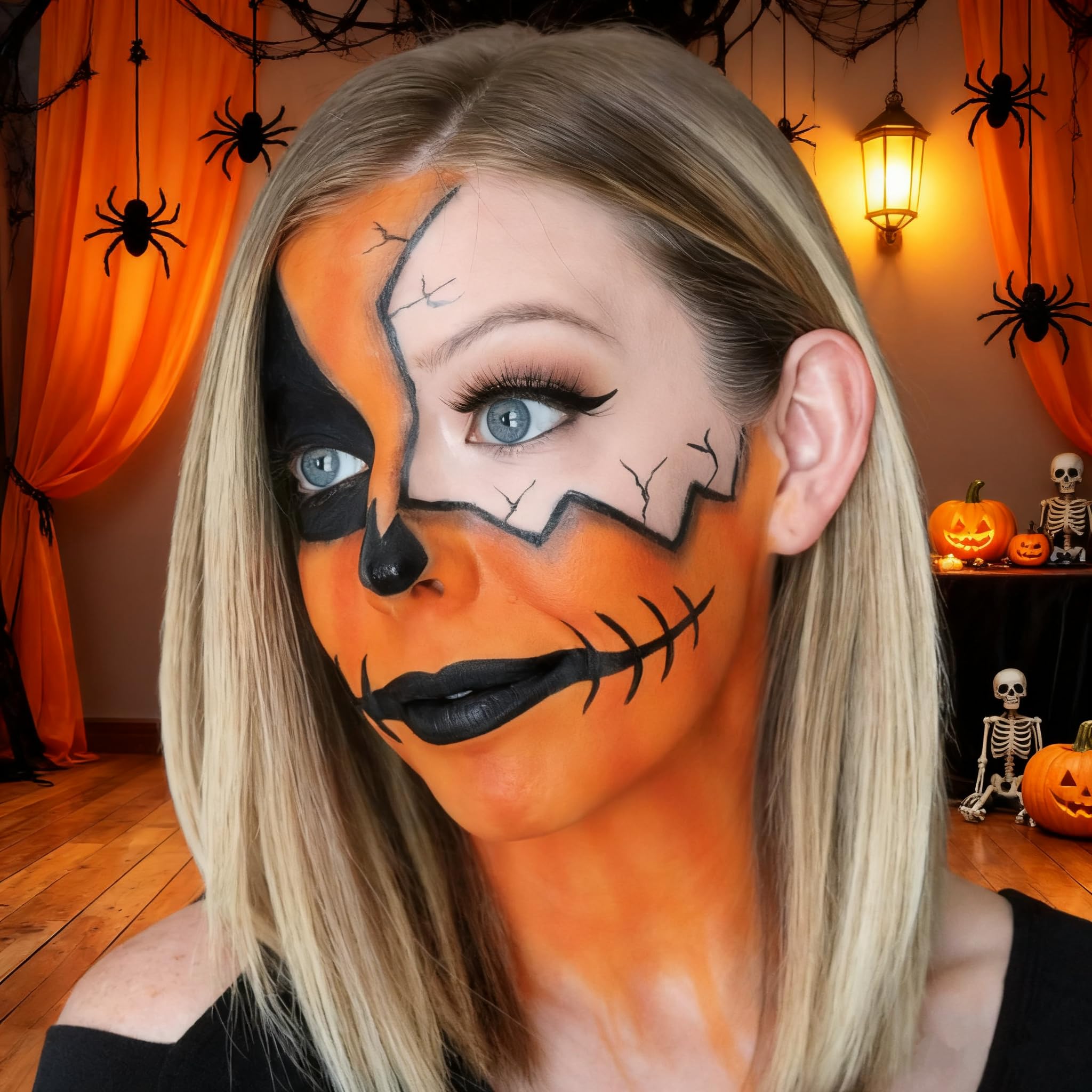Go Ho Crème Stick effet spéciaux orange pour maquillages SFX