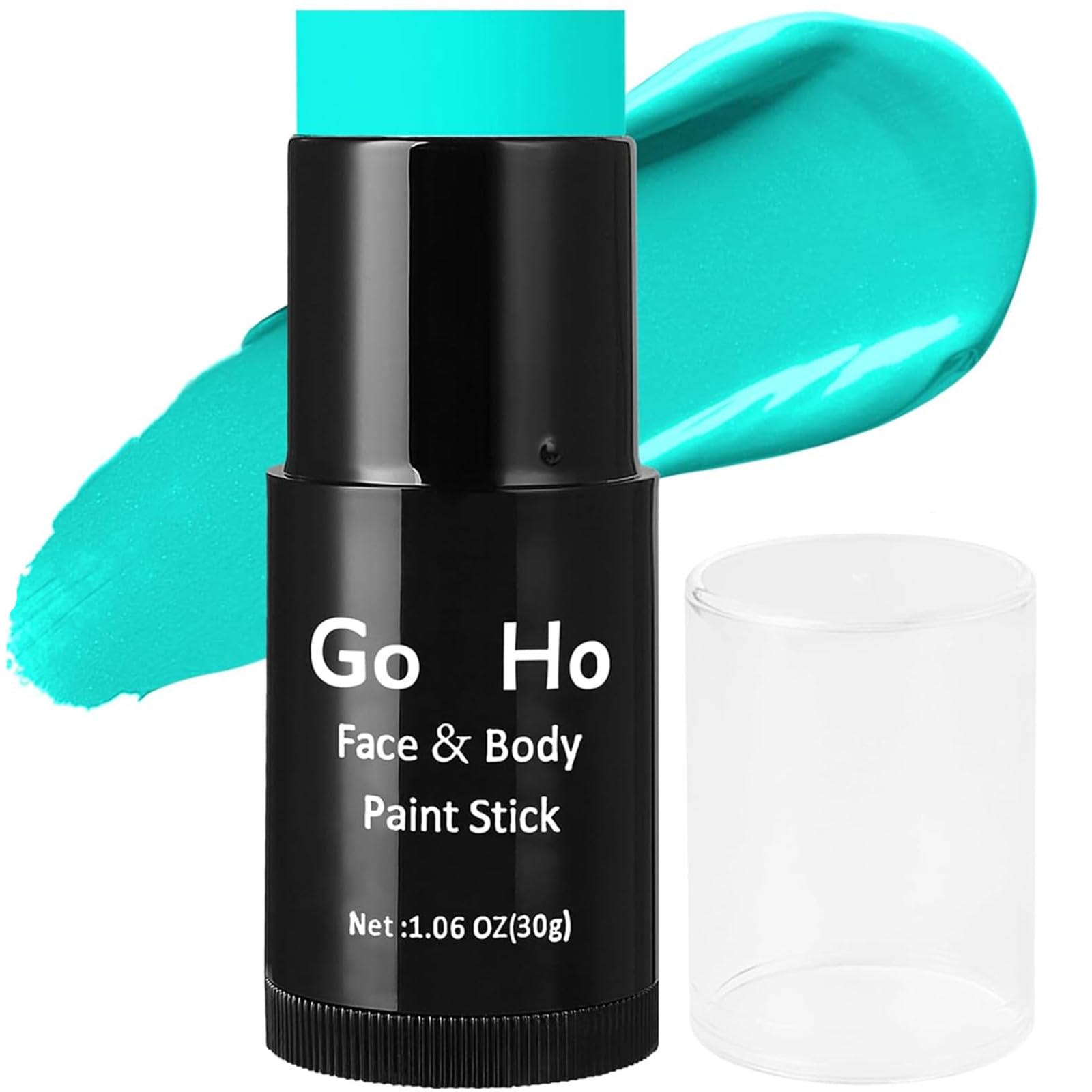 Go Ho crème teal visage stick : application fluide et couverture mate durable.