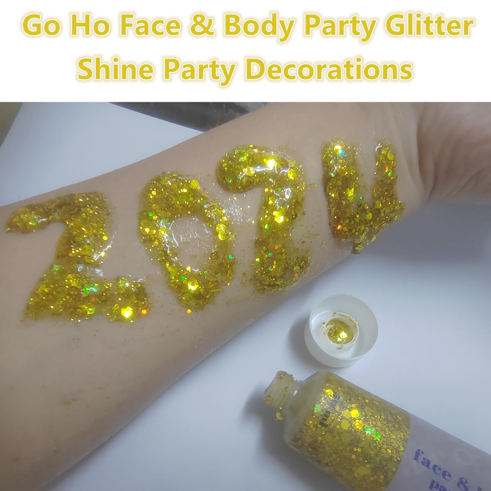 Go Ho Gel paillettes lèvres – touche festive sans compromis