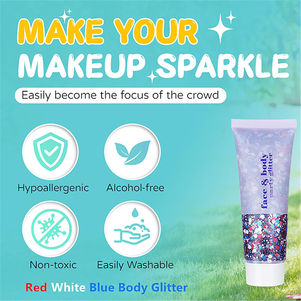 Go Ho Glitter idéal pour défilé et festivités États‑Unis
