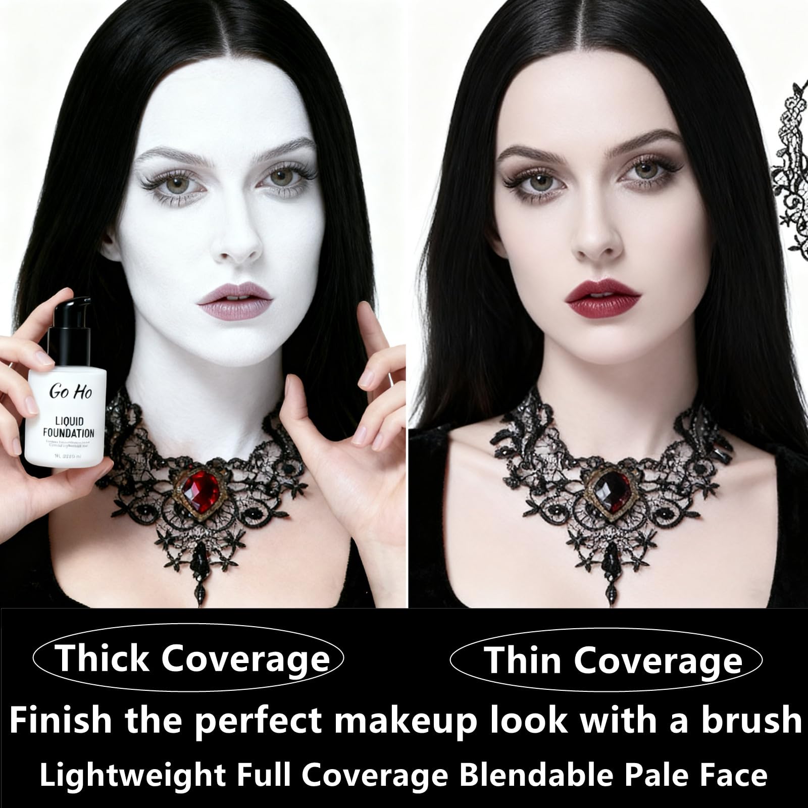 Go Ho Utilisation multi-looks pour cosplay, gothique et théâtre.