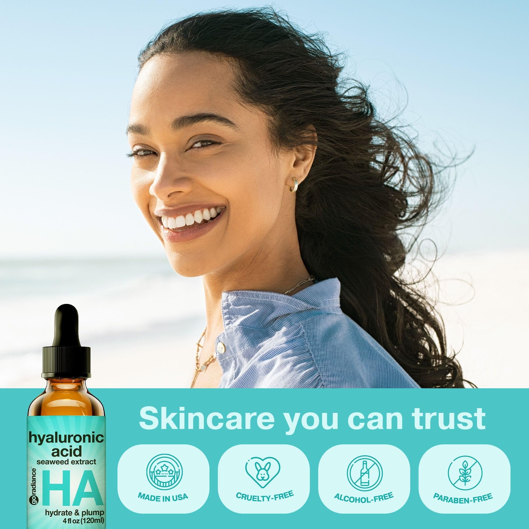 Go Radiance Sérum Hyaluronique — fabrique-aux-etats-unis, qualité premium et pureté garantie.