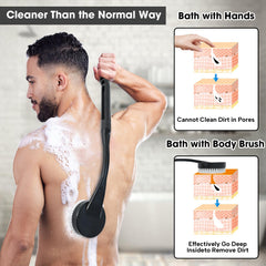 Gobiteli brosse-douche tete-detachee pratique et facile à nettoyer