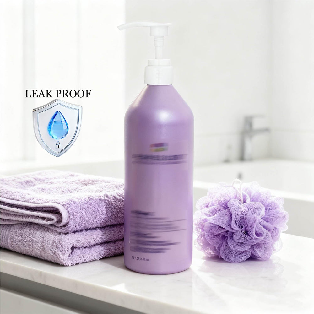 gocola pompe-doseuse-ergo-grip-blanc, prise sûre même sous la douche