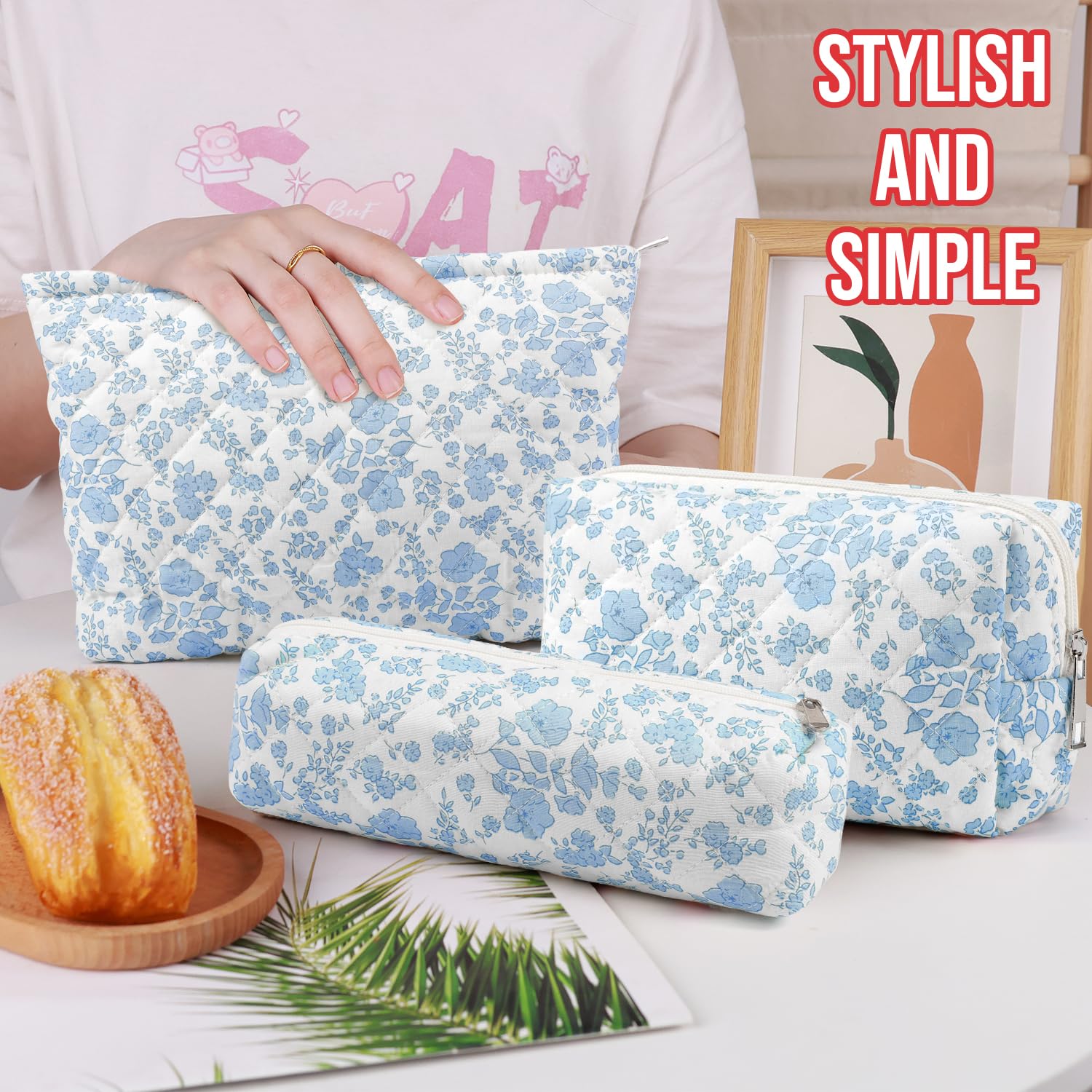 Gocvo sac voyage organisation, rangement compact pour trousse de toilette.