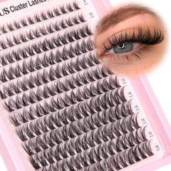 Goddvenus cils en grappe D-Curl 9-16 mm pour un regard naturel et durable.