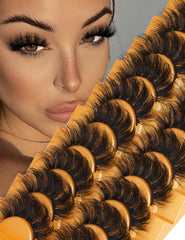 Goddvenus cils mink duveteux 8D 20mm: regard profond et naturel.